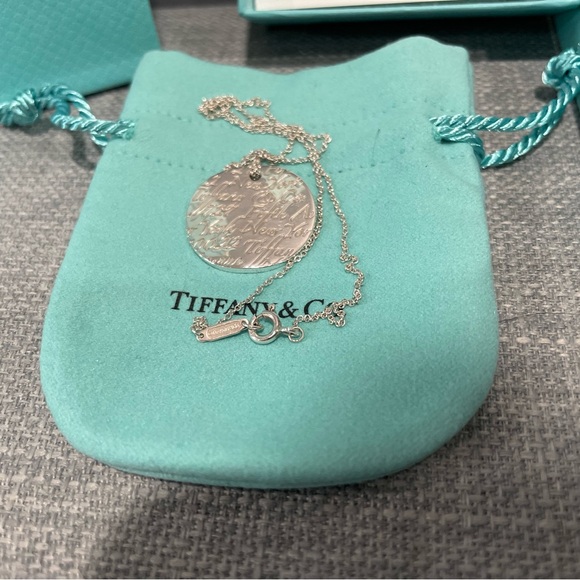 Tiffany & Co. Notes Round Necklace 925 Sterling Silver - Picture 3 of 7